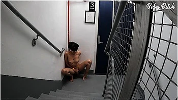 Publicly Blindfolded And Handcuffed + Fingering Til Orgasm Xbiz Thank You Vid