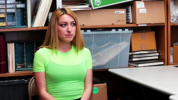 Blond beauties Ryan & Alexa in naughty cop uniforms